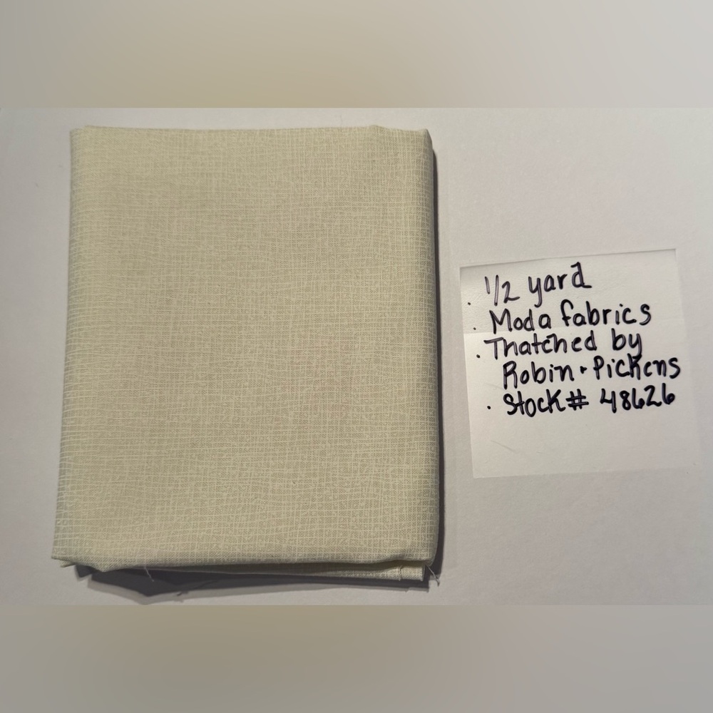 1/2 yard of Moda Fabric, Thatched by Robin & Pickens